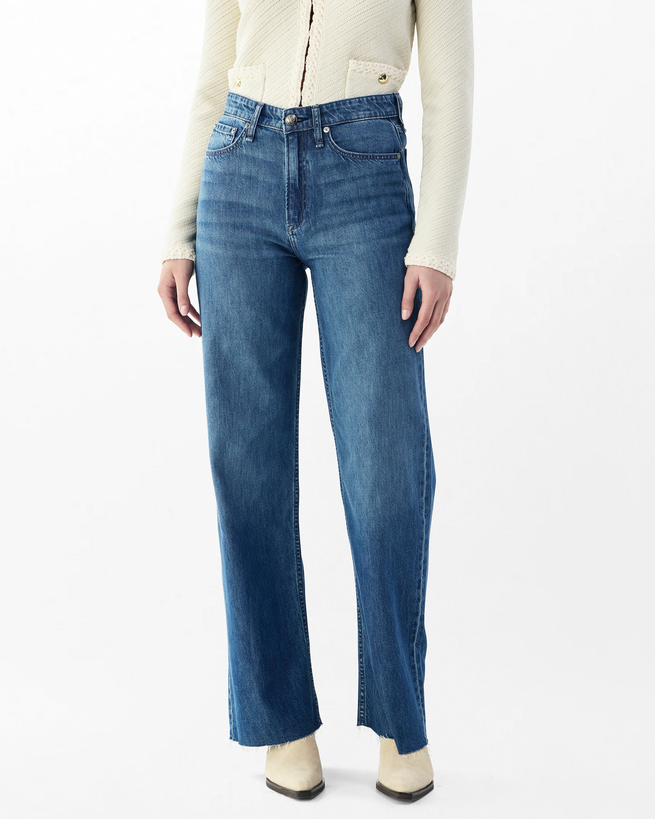 Delmont Logan Wide-Leg Jeans | rag & bone