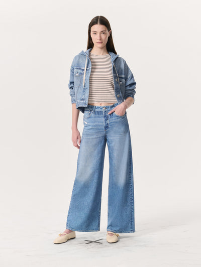 Rag & Bone Miramar Terry Sofie Ankle-Length Pants Front View