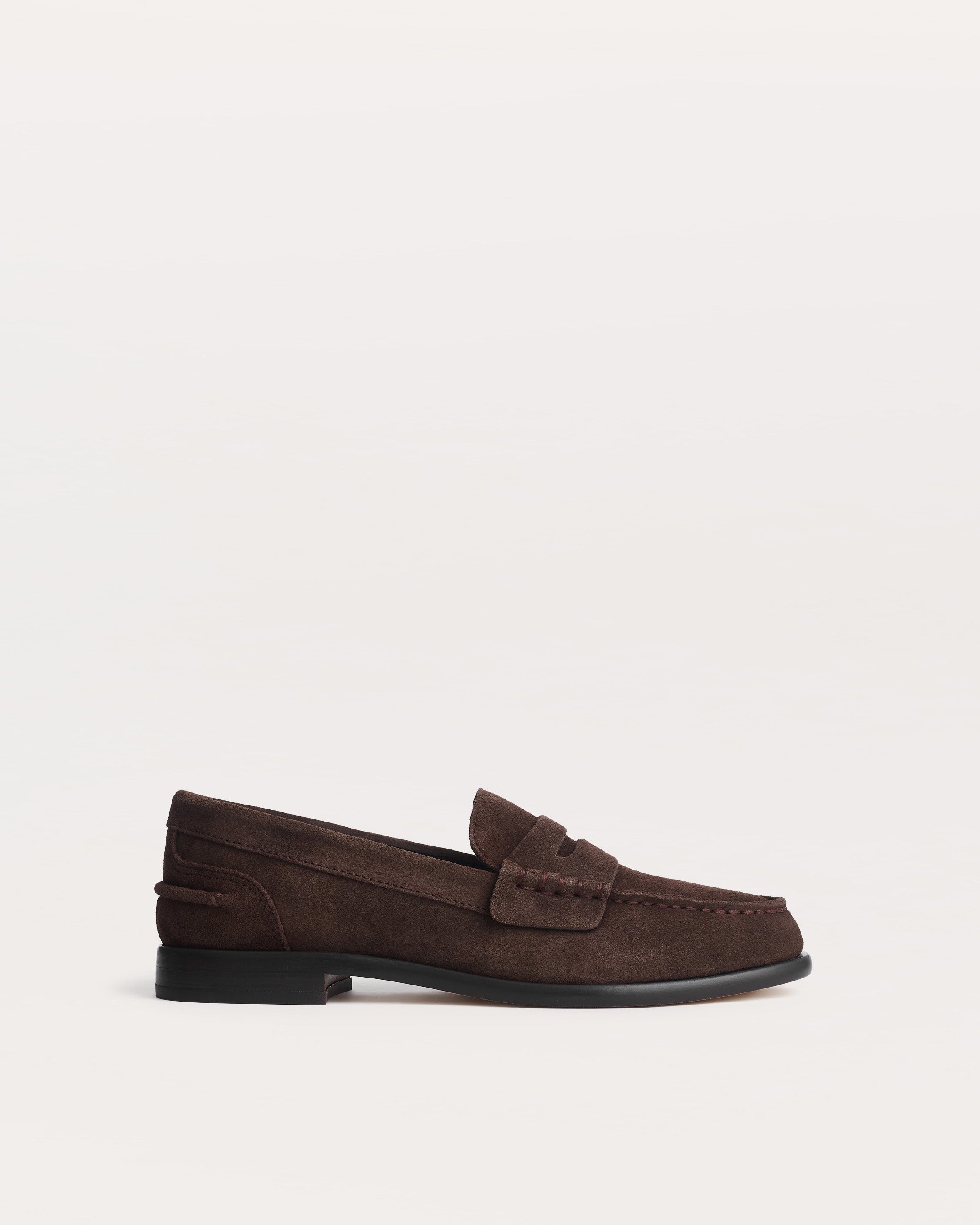 Dark Espresso Carter Suede Loafers | rag & bone