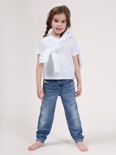 rag & bone kids' Lynn Mini Miramar Joggers KCW25P7005JO05 front view