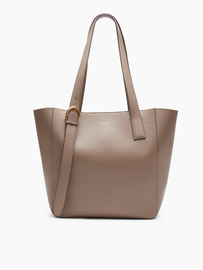 rag & bone women's Clay Parker Leather Tote LE101325 front view