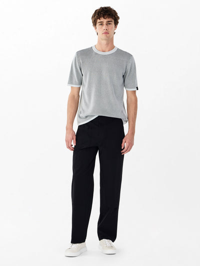 rag & bone men's Black Baggy Carpenter Pant MBW25P7009THML full view