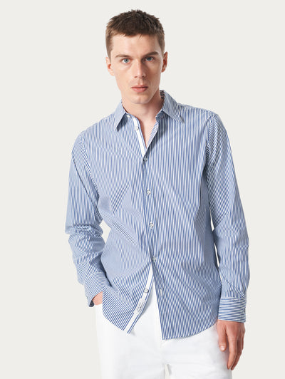 Patrick Striped Poplin Shirt