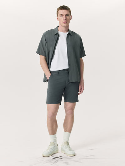 rag & bone men's Ink Blue Standard Chino Shorts MED25S1922A3CO full view
