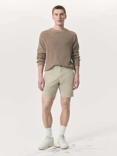 rag & bone men's Natural Grey Standard Chino Shorts MED25S1922A3CO full view