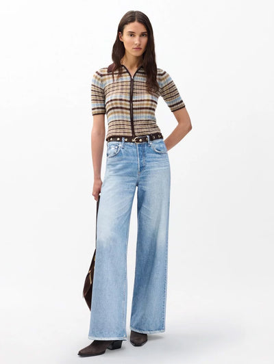 rag & bone women's Raily Miramar Sofie Wide-Leg Pants RC1225F7MTE full view