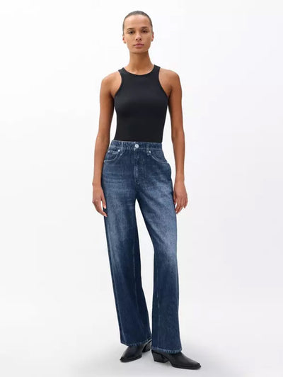 rag & bone women's Petra Miramar Wide-Leg Pants RC1325F7MTE full view
