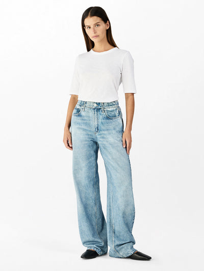 rag & bone women's Valentina Miramar Wide Leg Pants RC1325F7MTE full view