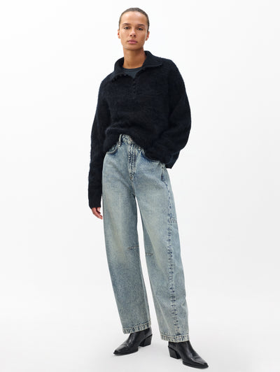 rag & bone women's Placid Charlie Barrel Jeans RJ1625F1RPL full view