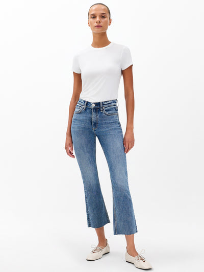 rag & bone women's Woodstock Peyton Ankle Bootcut Jeans RJ2925F1XWO full view