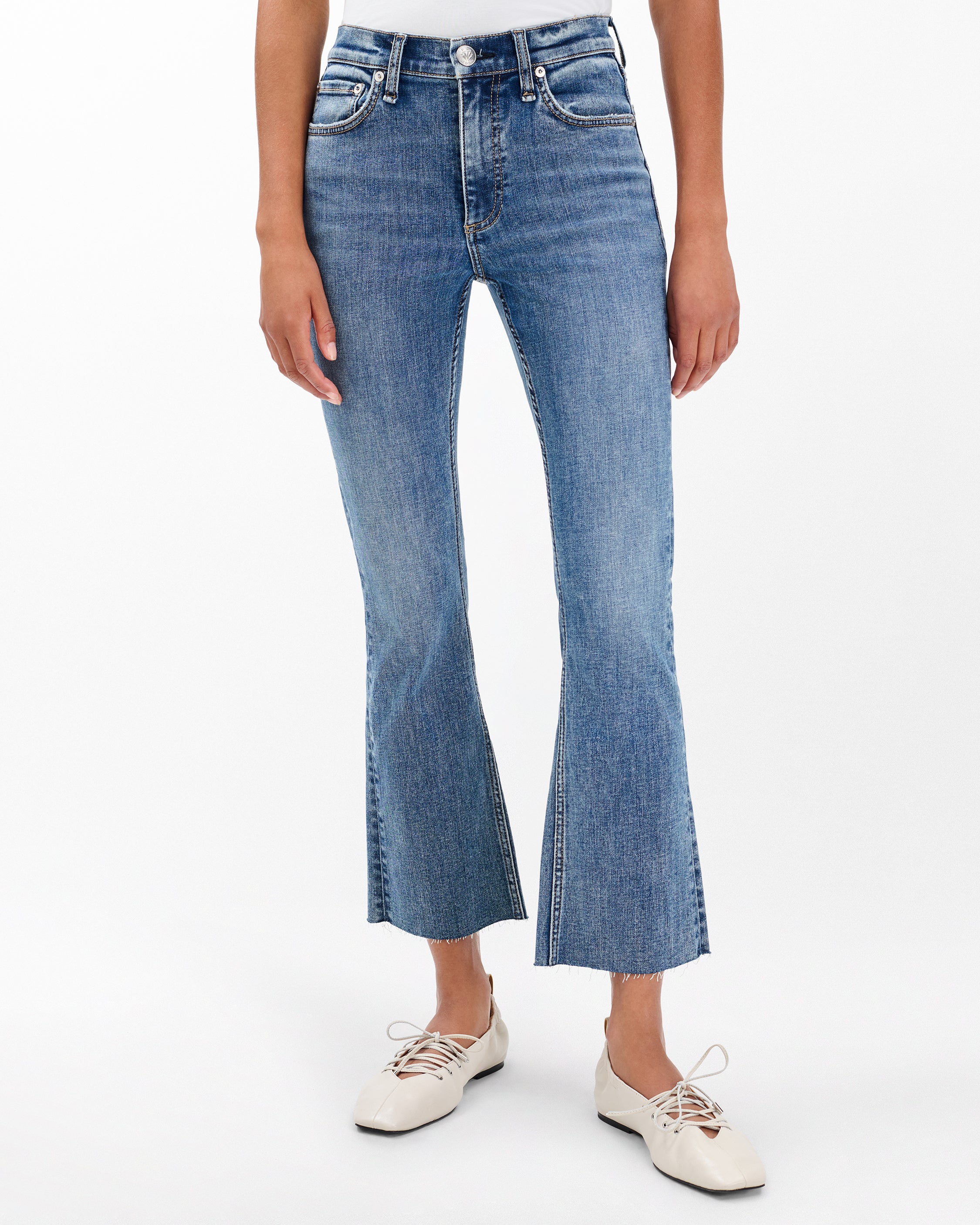 Woodstock Peyton Ankle Bootcut Jeans | rag & bone