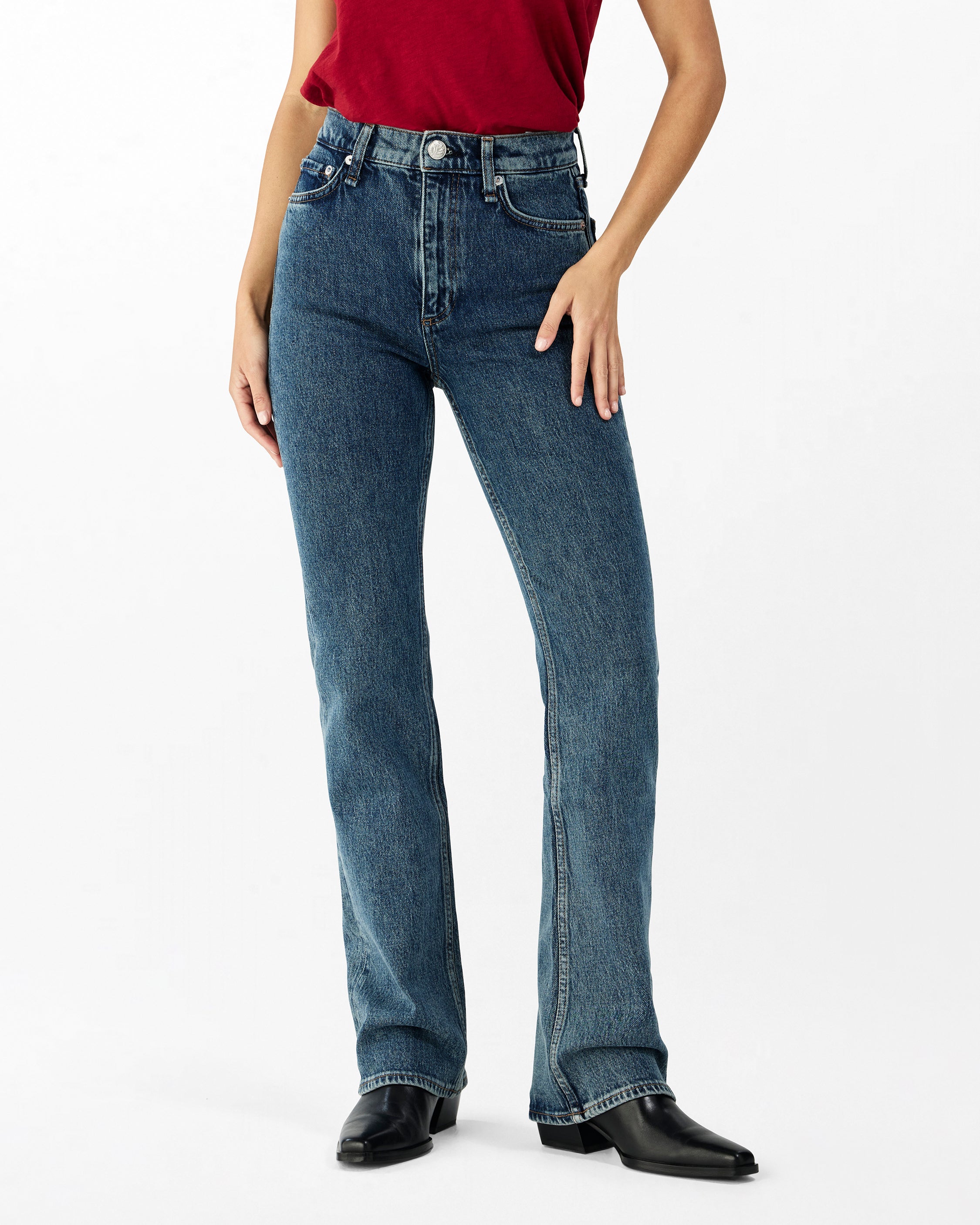 Pikes Peyton Bootcut Jeans | rag & bone