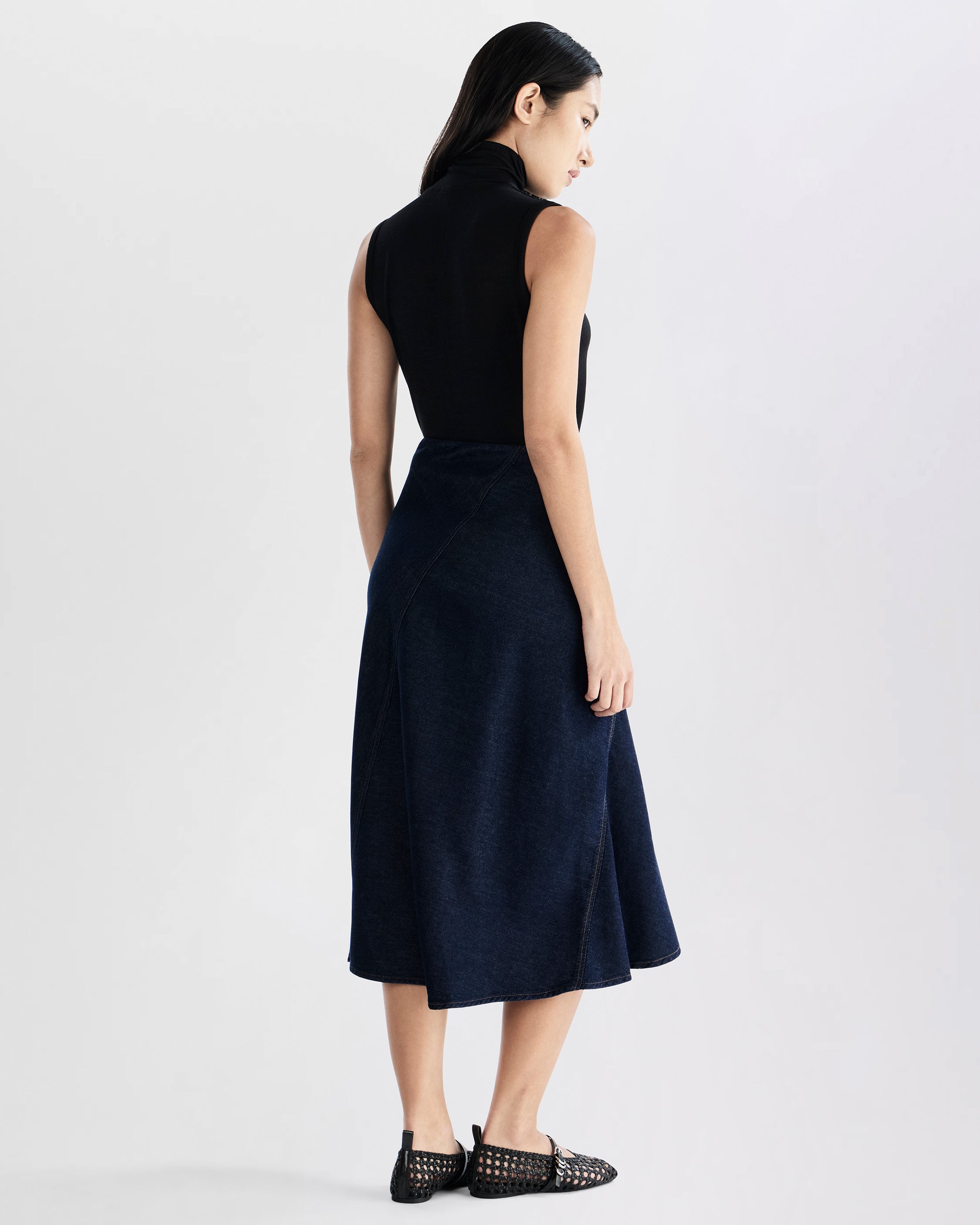Ocean Rinse Lisbon Denim Skirt | rag & bone