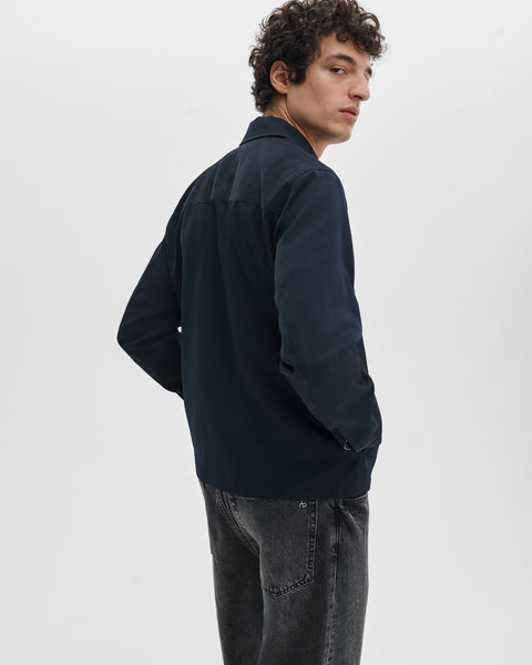 Navy Dwight Japanese Wool Gabardine Jacket | rag & bone