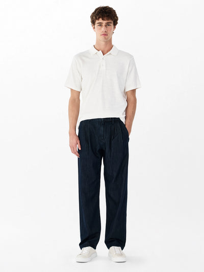 rag & bone men's Indigo Carter Denim Trousers RV4025F7MDN full view