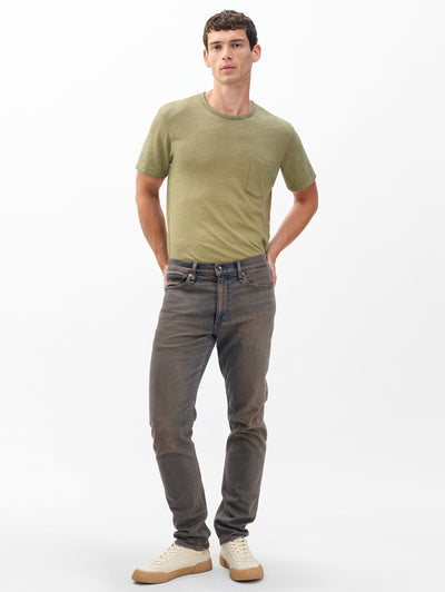 rag & bone men's Ochre Blue Fit 2 Slim Jeans RX0225F2TDS full view