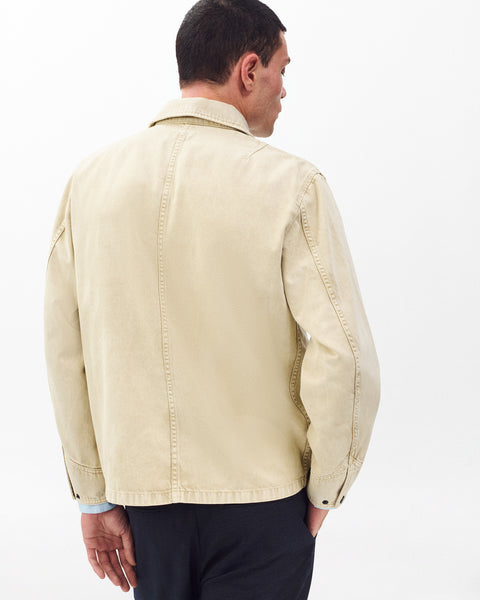 Stone Beige Tribeca Denim Chore Jacket | rag & bone