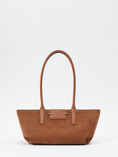 Realm Suede Satchel