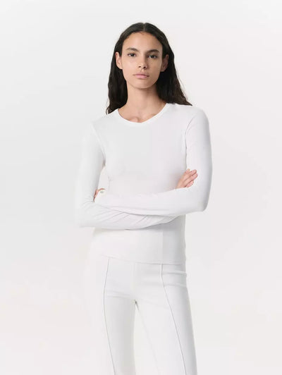 Rag & Bone Luca Long Sleeve Tee Close Up