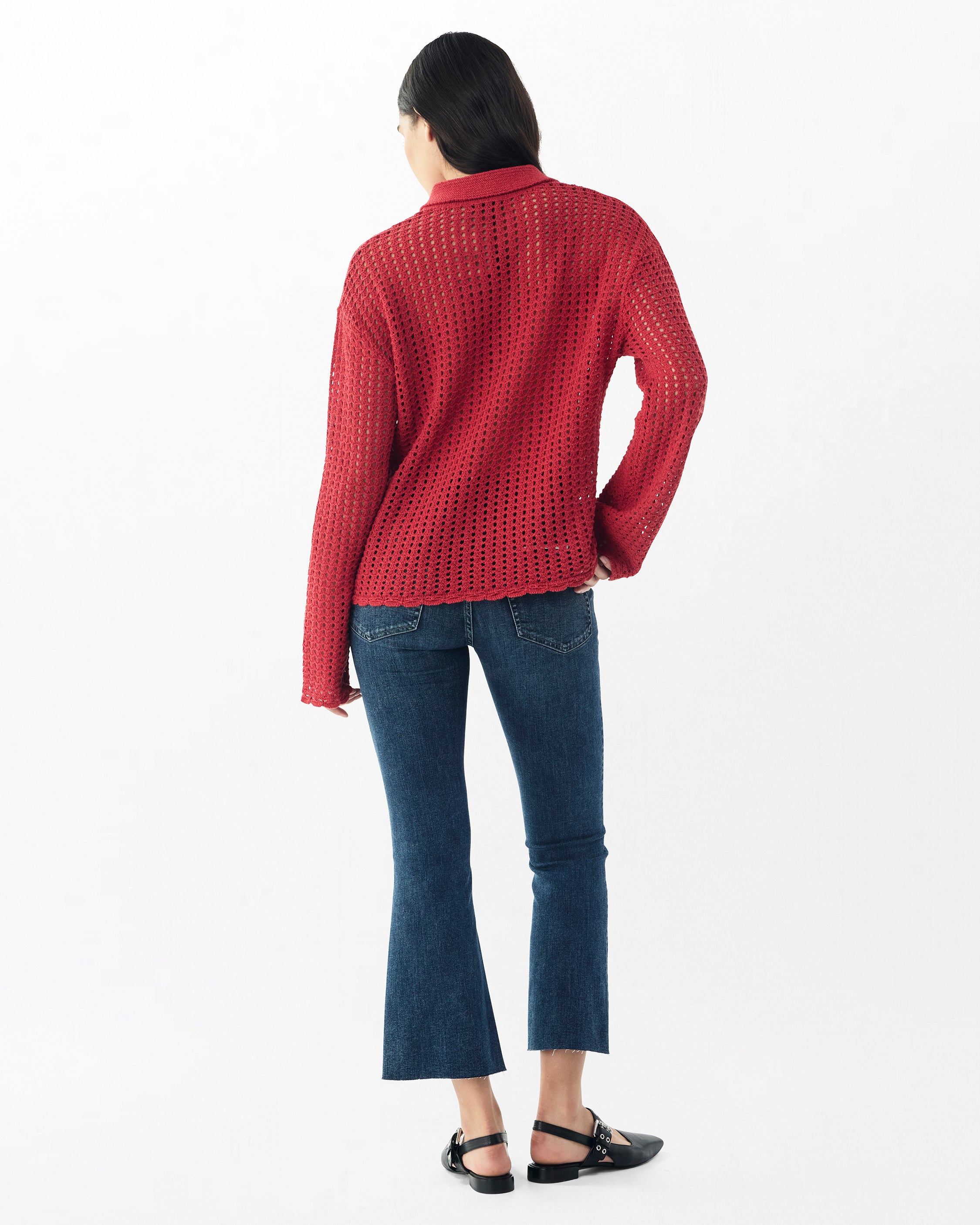 Port Red Khloe Cardigan | rag & bone