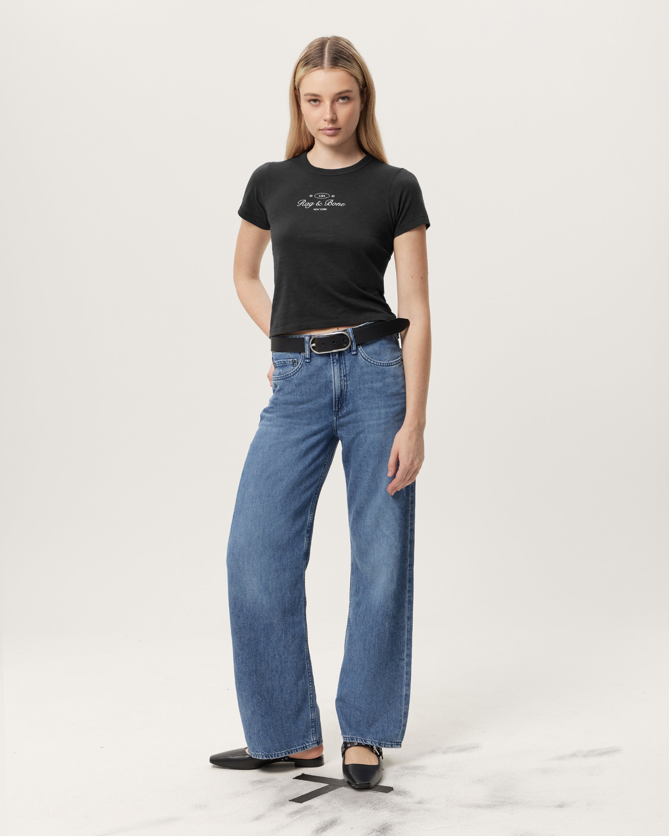 rb Script Baby Tee