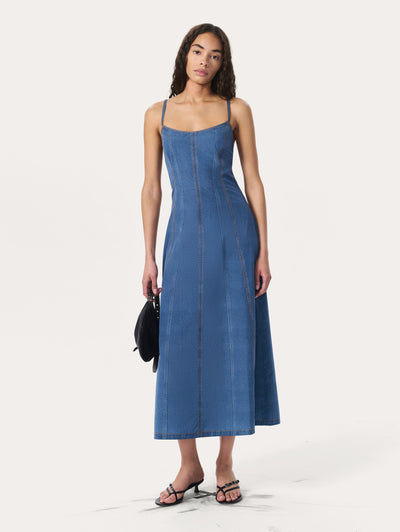 rag & bone women's Seneca Miramar Tank Dress WCW25P30037603 full view