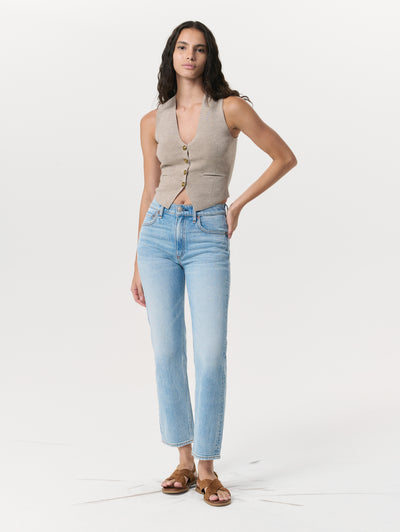 Rag & Bone Harlow Ankle-Length Straight Jean Front View