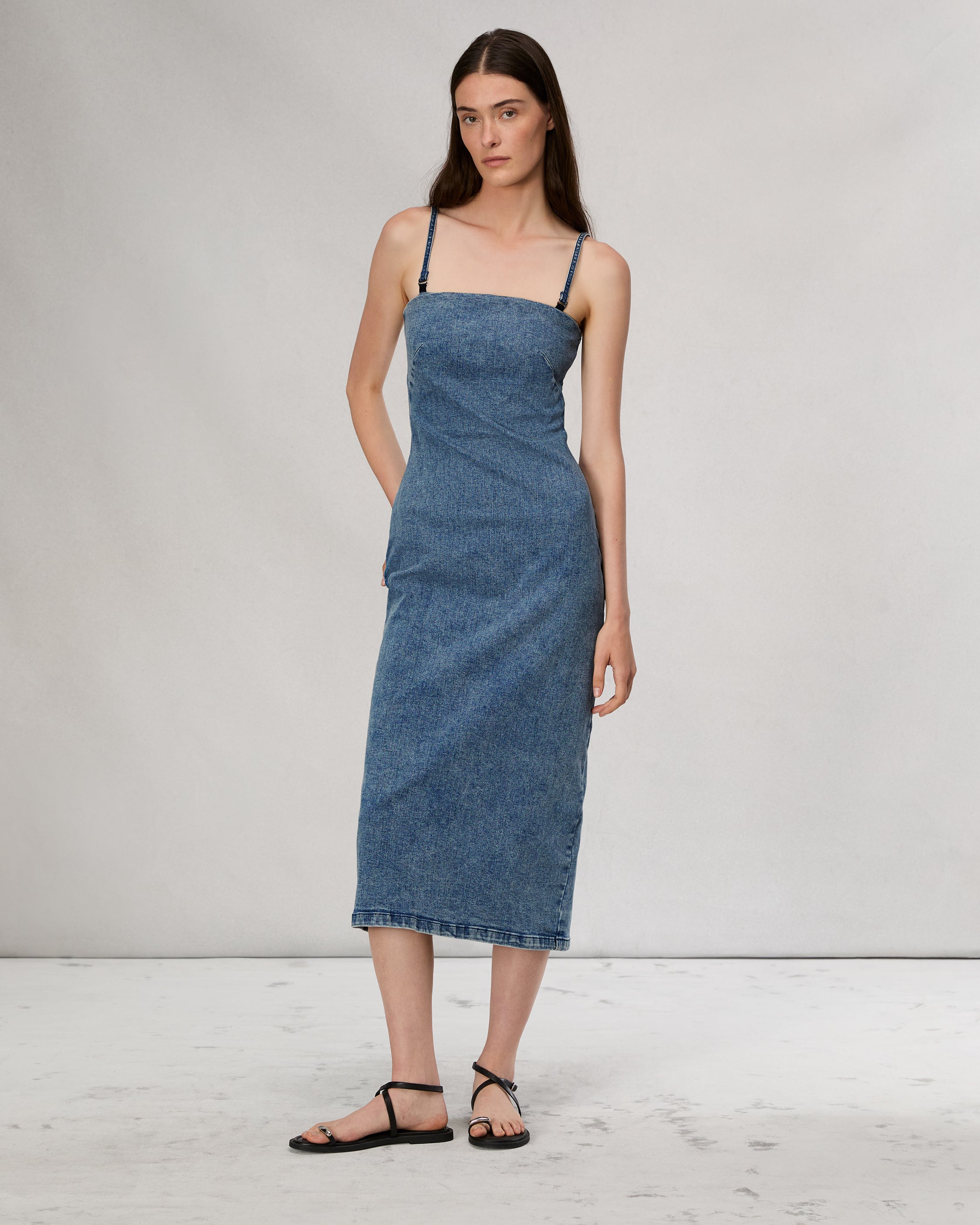 【関税込み】rag & bone カーキ Luca ドレープ マキシワンピース セール】 シアードレープマキシ （ロング・マキシ丈ワンピース