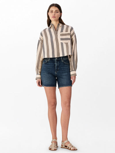rag & bone women's Adeline Kaia Denim Shorts WDD25P9001RGAD full view